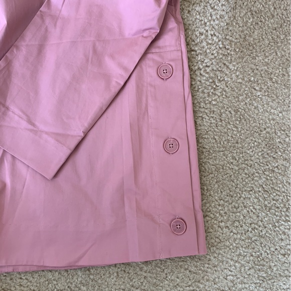 COS cowl neck dark pink top - Picture 7 of 9